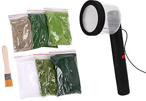 EHJRE Static Grass Applicator for Modeling for Landscaping Layout Static Flocking