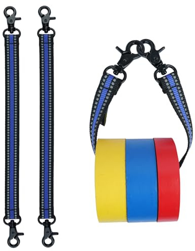 MELOTOUGH Isolierbandhalter mit Karabinerhaken für Werkzeuggürtel, Tasche, Rucksack