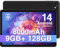 DOOGEE T10W Android 14 Tablet 10 Zoll, 8000mAh, 4G LTE Dual SIM, 9GB RAM+128GB ROM(TF 1TB), Android Tablet LTE, Dual Camera, BT5.0/OTG/GPS/Widevine L1/Face ID/HI-Res Zertifizierung