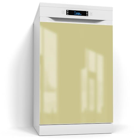 DEQORI Lámina magnética para lavavajillas 60 x 80 cm, color beige