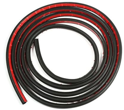 IITA Fensterdichtung 10 Meter D-Form Auto Seitentür Dichtungsstreifen Gummi Schalldichte Dichtungsleiste für VW für Transporter T4 1990-2003 Heckscheibendichtung