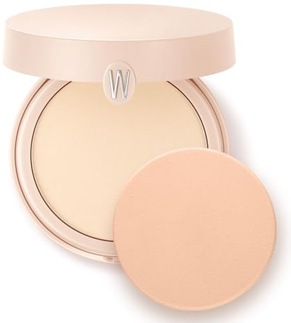 WYCON Cosmetics BLURRING Foundation und Kompaktpuder 2-in-1, mattes Finish mit modularer Abdeckung - 01 Sand