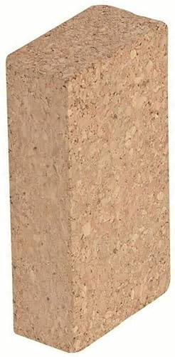Mr.Gadget's Solutions Abrasive Cork Hand Sanding Block – 110mm x 60mm x 30mm Non-Slip Block for Precise Decorating, Woodworking & DIY Projects – Comfortable Grip & Durable Design