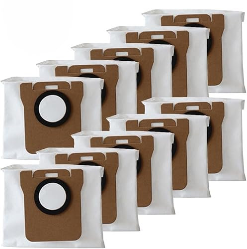 Daaxing 4/10 Staubbeutel passend für Xiaomi X10, X10+, X20+, X20 Pro, X20 Max, M30, M30 Pro, M30S, M40, B116 Roboter-Staubsauger-Ersatzzubehör (10 Stück)