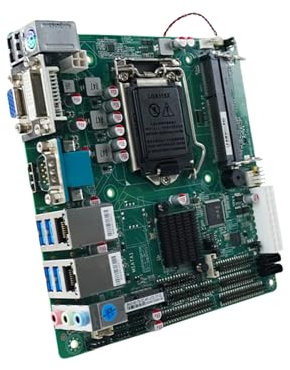 Chipset H81 miniatura ITX Industrial Control Motherboard LGA1150 per appassionati di scheda madre e piccoli centri multimediali