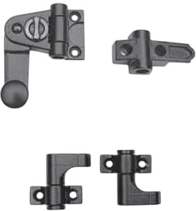 Kit Base UNICA AGB per Spagnoletta a 1 o 2 Ante | Sistema di Chiusura per Infissi in Legno o Alluminio | Diversi Modelli | AERREGI (Base Ridotta 1 Anta)