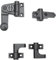 Kit Base UNICA AGB per Spagnoletta a 1 o 2 Ante | Sistema di Chiusura per Infissi in Legno o Alluminio | Diversi Modelli | AERREGI (Base Ridotta 1 Anta)