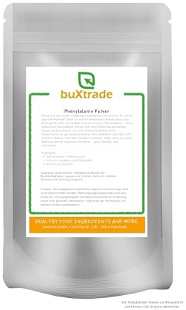 2 kg | Phenylalanin Pulver | Nahrungsergänzungsmittel | Pulver | Phenylalanin | Aminosäure | Buxtrade