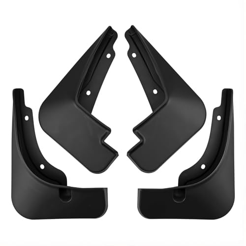 NYFDUAH 4 Stück Auto Schmutzfänger für Smart EQ Fortwo Forfour 453 451 452 450 454#1#3 Kotflügel Vorne und Spritzschutz Schutzbleche Anti-Spritzschutz Kotflügel Außenzubehör