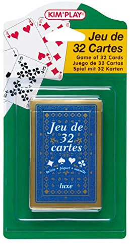 Cofalu Kim'Play - Jeu de carte - Jeu De 32 Cartes - Luxe