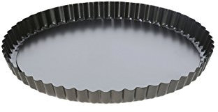 Premier Housewares Teglia antiaderente per torte basse con base amovibile, 28 cm di diametro