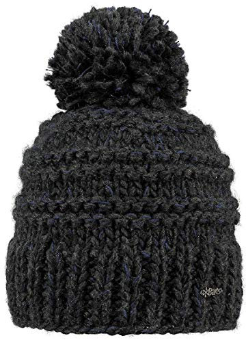 Barts Damen Jasmin Beanie Baskenmütze, Grau (DARK HEATHER 0019), One size (Herstellergröße: UNI)