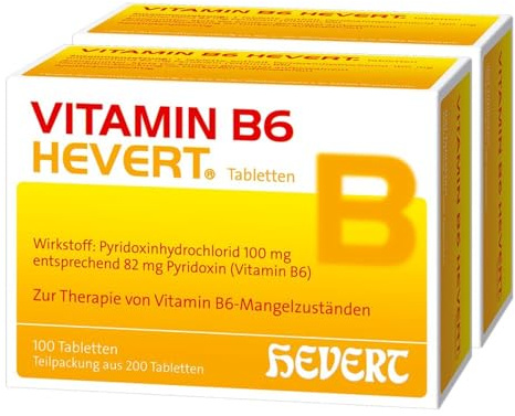 VITAMIN B6 HEVERT Tabletten 200 St