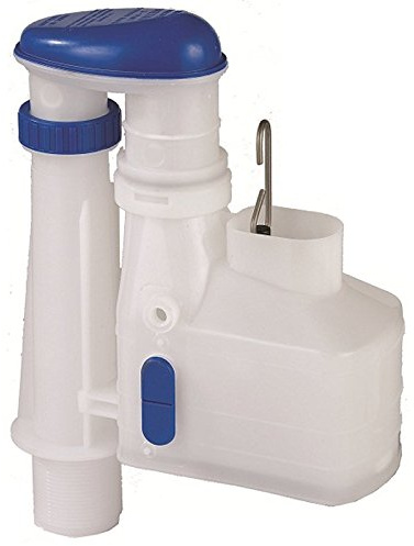 Wirquin DSY9025 Macdee Metro Rapid Oblong Siphon C-Link, Grey/White, 9.5/2.25-Inch