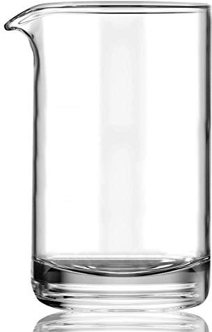 Mixologists Cocktail Mixing Glass Premium Series Seamless & Handblown 550ml 18.5oz / 550ml