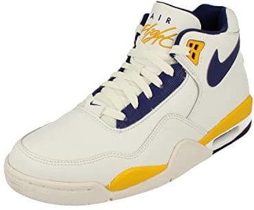 Nike Flight Legacy Herren Trainers BQ4212 Sneakers Schuhe (UK 8 US 9 EU 42.5, White Regency Purple 102)