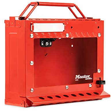 MASTER LOCK Boîte de Consignation de Groupe [Support Mural] - Sécurité, Condamnation - S3650