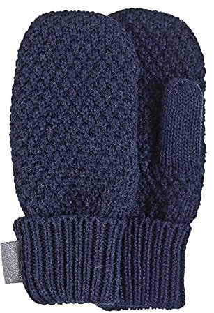 Sterntaler Unisex Baby strikfælde Cold Weather Gloves, Marine, 3 EU