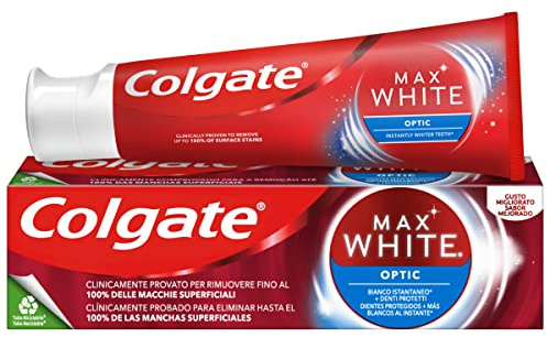 Colgate Max White Optic, Zahnpasta, weiß, 75 ml