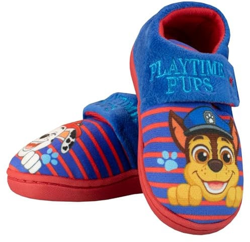 PAW PATROL Jungen Hausschuhe Chase Blau EU 26 (UK 8)