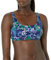 Amazon Essentials Top Corto de Baño con Cuello Redondo Mujer, Azul Intenso Cachemir, 48