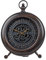 formano Standuhr 40 cm Metall mit sichtbar drehenden Zahnrädern Steampunk
