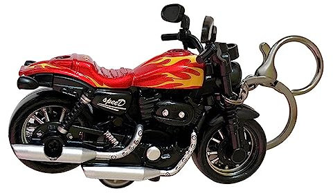 Doyomtoy Porte-clés moto Harley tendance hip-hop, moto Harley simulée, porte-clés personnalisé, porte-clés déco, cadeau, objet de collection.…