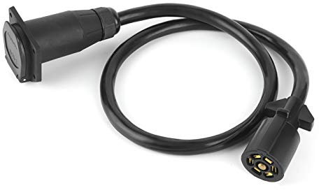 Rallonge De Remorque, 7 Voies 0,9 M Double Broche Mâle Connecteur RV Ligne De Connexion Prise Cordon De Remorque Pour Remorque De Camping-car, Caravane