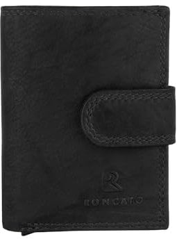 RONCATO Portafoglio Uomo In Vera Pelle, Porta Carte di Credito, Porta Documenti, Slim Con Scatola Regalo