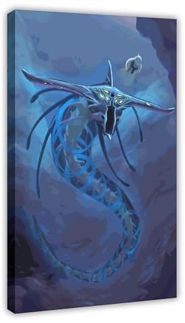 Classic Subnautica Poster 7 Leinwand Poster Schlafzimmer Dekor Sport Landschaft Büro Zimmer Dekor Geschenk Rahmenstil 60 x 90 cm