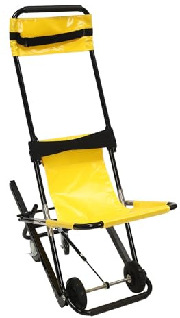 Manueller Aufzug Treppenstuhl tragbar, Manueller Lift Treppenstuhl Klappbarer, widersteht 350.53 lbs, Treppenstuhl für täglichen Transfer