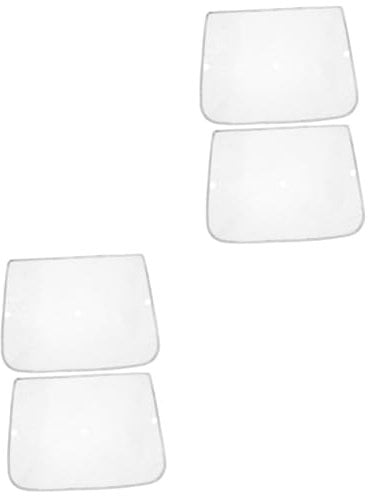 OSALADI 4pcs Stainless Steel Grease Filter Net Range Hood Filter for Kitchen Easy Install Use