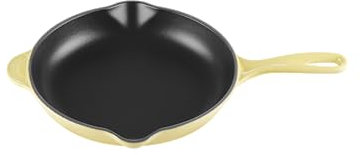 Le Creuset Classic Cast Iron Handle Skillet, 9, Soleil