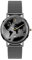 Woodstock Zambon® Umbral Journey Armbanduhr, wasserdicht, 40 mm, Weltkarten-Design, Quarzuhrwerk, verstellbares Armband, Eleganz, für Reisende, Schwarz , Minimalistisch