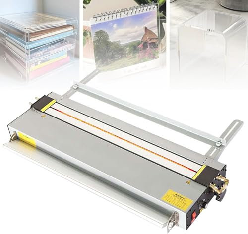 Machine de pliage améliorée pour caisson lumineux en acrylique, machine de pliage en plastique PVC, outil de pliage à chaud portable de 1 à 10 mm d'épaisseur, avec calibrage des rayons,130cm