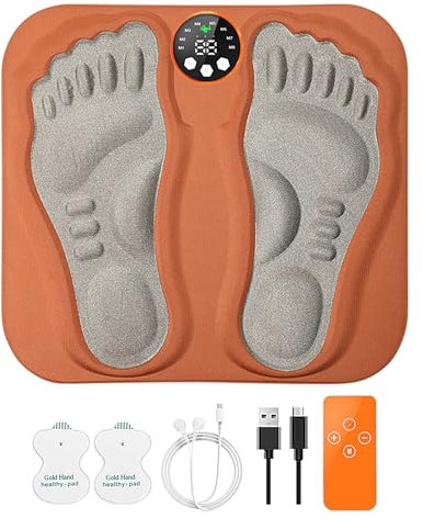Massager del piede - Massager di piede elettricamente, dispositivo di massaggio a piedi portatili da 32 cm - Tab massaggio wireless da 180 mAh con telecomando per il rilassamento muscolare, ideale per
