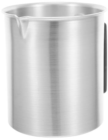 SHINEOFI 700ml Large Wax Melting Pot with Ergonomic Handle Dripless Spout Aluminium and Plastic High-Temperature Melting Pot for Wax Melt Holder Cup Suitable for Candle Making and Creative