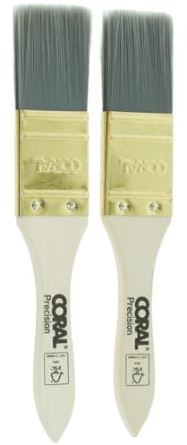 Coral - Coral Precision 2-Pack Touch-Up & Detail Paint Brushes - 33490