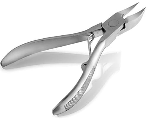 Stainless Steel Toe Nail Clipper - Nail Nippers - Ingrowing Toenail Clippers - Pliers for Ingrowing Toe Nails - Heavy Duty Thick Toenails Clipping 12cm