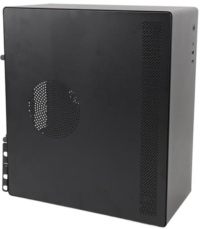 Dioche Boîtier de Jeu Gaming Boîtier d'ordinateur de Bureau Haut de Gamme - Disposition de l'espace en Métal pour Une Utilisation de Jeu et de Bureau - Acier Robuste de 0,6 Mm, USB 3.0, Compatible