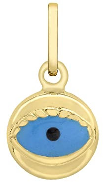 CARISSIMA Damen 9 Karat Gelbgold Emaille Auge Talisman 1.63.3399