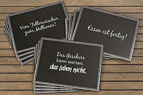 Boltze 3922500 Holz/Kork Tischset Funny 4tlg (1 Set)