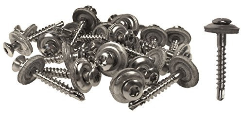 Spenglerschrauben mit Bohrspitze 4,5x45 mm - 200 Stück Torx Edelstahl A2