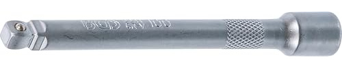 BGS 2231 | Kipp-Verlängerung | 6,3 mm (1/4) | 100 mm | Antrieb Innenvierkant | Abtrieb Außenvierkant | mit Rändelung | verchromt, matt