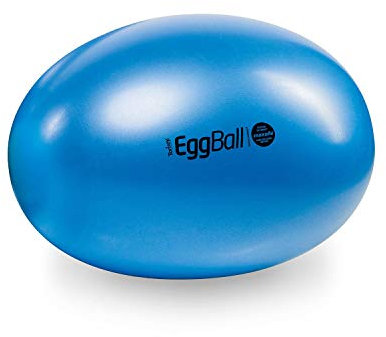 Original PEZZI Eggball MAXAFE 65 cm blau Sitzball Gymnastikball Pezziball Ball