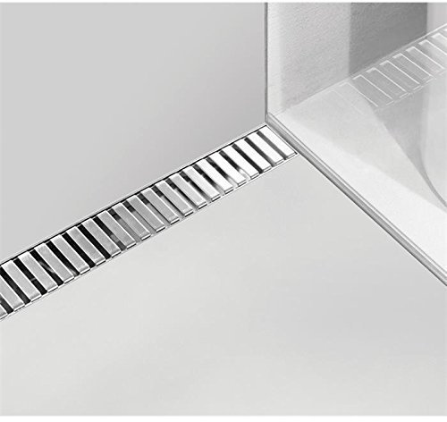 Duschrinne Unterteil APZ4 600mm, wird bündig an die Wand montiert