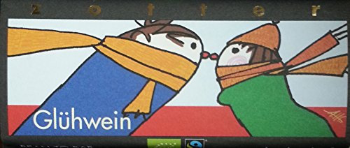 Zotter Bergmilchschokolade mit Glühwein, handgeschöpft (70 g) - Bio