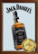 empireposter Jack Daniels Flasche 2 - Spiegel mit Echtholzrahmen - 22x32x1,2 cm