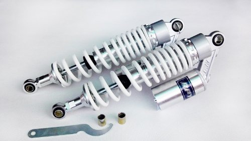 Yonglong 13.5 340MM Weiß RFY Luftdruck Stoßdämpfer passen to XL100K XL100 CT125C SL125K TL125 XL125 185 Modifikation Universal