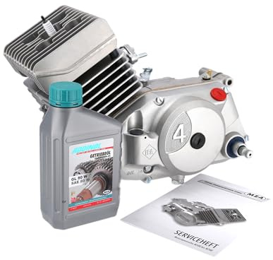 Motor 60ccm (4-Gang) - ohne Zündanlage, Vergaser - für S51, Schwalbe KR51/2, SR50